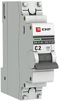 Выключатель автоматический EKF PROxima ВА47-63 1п 2А C 4.5кА картинка